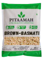 Pitaamah Brown Basmati Rice | 10kg | Low GI Rice | Healthy & Aged Rice | Unpolished Rice | Direct From Farmers