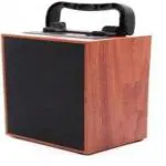 ROKAVO Portable Speaker Multimedia Wooden Soundbar Music Box Tf, Usb, Aux Premium Bass 10 W Bluetooth Home Theatre Multicolor