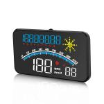 Speegital Car Head Up Display with Holder | Car HUD | USB | Universal Digital Speedometer, Time | Designed in Korea