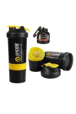 Doveaz Yellow Protein Shaker Bottle with Protein Funnel 500ml