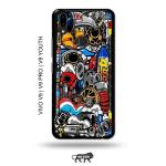 Tweakymod Printed Funky Back Cover For Vivo V9