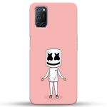 MobiEra Oppo A52 Multicolor Cross Men Design Plastic Hard Case Cover