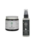 Tender Naturals Facial Mask (Bentonite) And Night Repair Oil Combo