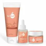 IN' LIEF Complete Skincare Trio: Gentle Face Wash, Hydrating Face Serum, and Nourishing Face Cream Set