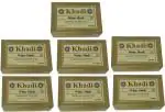 Khadi Herbal Handmade White Musk Soap, 125 Gm Each (Pack Of 7)