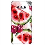 GADGETSWRAP Printed Vinyl Skin Sticker for LG V40 Thinq - Fruits
