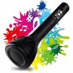 Zyamalox TRAXOT Multicolor Advance Handheld Wireless Singing Multifunction Bluetooth Karaoke Microphone Mic with Speaker for All Smart Phones
