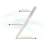 Pilot Hi-Tecpoint 05 Extra Fine Point Liquid Ink Pen | Tip Size - 0.5 MM | Unique Dimple Tip Technology | Ink Colour - Black | Pack of 4