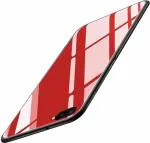 AUTOCASE Oppo A3s Red Rubber, Polycarbonate, Glass and Silicon Shock Proof and Dual Protection Mobile Back Cover