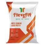 Trimurti 1 Kg White Wall Putty - White Cement Powder, For Durable & Smooth Finish, Levelling Interior & Exterior Walls