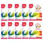 SOULFRESH Flora Aura Air Pocket, Air Freshener, Room fresheners, Lasts Up to 30 days - (Pack of 10)