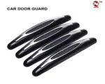 Fiable Black Rubber Car Door Guard Edge Scratch Protector For Alltoyota (Pack of 4)