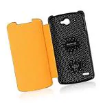 Baseus White Leather Flip Cover Case For Lenovo S920