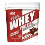 MasterDreamBodies MDB 100% Whey Protein | 27g Protein with 6g BCAA | Blend of Whey Isolate & Whey Concentrate (Rich Chocolate, 2kg)