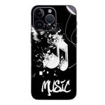GADGETSWRAP Printed Vinyl Skin Sticker for iPhone 15 Pro Max - music equalizer