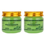 Caret Organic Aloevera Gel With Neem & Tulsi For Acne/Marks Removal-Paraben Free(100G)-Pack of 2