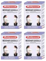 Baidyanath (Jhansi) Medohar Guggulu Ayurvedic Medicine (4 Packs, 120 Tablets in Each Pack)