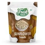 FRESH FINEST Organic Sunflower Seeds|Dry Seeds for Eating|Raw Healthy Snack Skin|Rich In Protein & Vitamin E Superfood|Seeds Diet Food Pouch Pack 500 gram