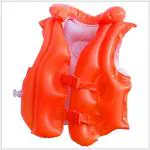 Intex Red Pvc Swim Vest Inflatable Swimming Vests