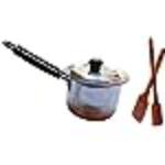 ELATEGIVERS Two Combo Fry Stick (2 Sticks) and Paal Satti/Hallu Tawa/Doodh Tawa/Dudh Tawa(1750 ml)