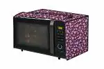 The Furnishing Tree Microwave Oven Cover for Samsung 20 L Grill GW731KD-S/XTL Floral Pattern Purple