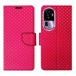 A D Enterprises Pink Dot Flip Cover for Oppo Reno 10 Pro Plus 5G | Magnetic Case | Shock Absorbent | Flip Cover Oppo Reno 10 Pro Plus 5G