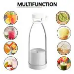 ZURU BUNCH Mini Fruit Juicer Blender for Home Office Outdoor, Juice, and Shakes with 4 Blades, Mini Fruit Juicer Blender for Home Office Outdoor, Juice, and Shakes with 4 Blades (Multicolor)