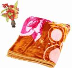 YATI GALLERIE Super Shoft Printed Mink Blanket in Self Embossed Design