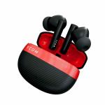 Ycom Air Beats 6 - 62H Playtime, 50ms Low Latency, Touch Control, ENC Bluetooth Gaming Headset  (Black, True Wireless)