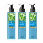 Indee Tea Tree Peppermint Body Wash 250ml x 3 | Organic, Paraben-Free Shower Gel | Deep Cleansing and Hydrating Aromatherapy Cleanser for Sensitive Skin | Daily Refreshing Shower Gel for Men and Women