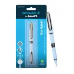 Luxor Schneider One Hybrid Roller Ball Pen - Black | 0.3 mm | Pack of 2 | 2000 mtrs writing length | Waterproof Ink | Consistent ink flow | Ideal for Professionals-Office essential