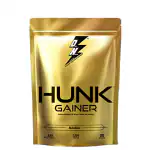 DIVINE NUTRITION Hunk Gainer Belgium Chocolate Pouch 1kg with 15g High Protein Gainer Powder Improves Muscle Growth and Strength 20 Servings by Sahil Khan