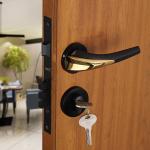 Lapo Brass, Zinc Round Superior Heavy Duty Door Locks For Main Door