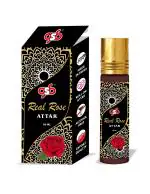 GSB Real Rose Pure Natural Attar/Itra/Perfume Roll On | Alcohol Free | Long Lasting | Undiluted | Unisex