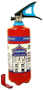 Eco Fire Red Iron Abc Powder Type Fire Extinguisher, 2 Kg (Pack Of 2 )