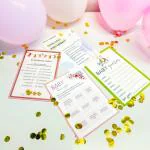 SPECIALYOU.IN Baby shower Games kit | Baby shower games, Baby shower kit | Baby shower games cards | Baby shower Play cards, Baby shower Accessories for Photoshoot | Baby shower Set - 40 pcs