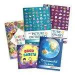 Target Publications Nurture General Knowledge Books for Kids in English 3-7 Years (Set A of 5)