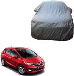 Love Me Grey Honda Jazz Car Body Cover with Mirror Pockets