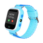 sekyo Lunar Kids Smart Watch Phone with Location Tracking, Sim Card SmartWatch for Boys & Girls, Voice Calling, Panic/SOS Button, Camera, Geo-Fencing, Remot Monitoring, Voice Chat (Blue)