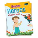 BOOKFORD Super Heroes Coloring Book For Kids