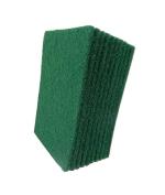Whinsy (Pack of 10) Kitchen Scrub Pad Green Polyester Scrub Pad, for Utensils Cleaning