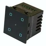 Walnut Innovations Smart 4 Gang Touch Switch. Compatible with Alexa,Google Home