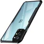 COBERTA Back Cover for OnePlus 9R Back Cover Case - Black Transparent
