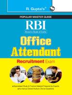 R. Gupta's Popular Master Guide - RBI (Reserve Bank of India) Office Attendant Recruitment Exam Guide