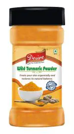 Desire Wild Turmeric Powder 50 Gram | Jangli Haldi for Skin Glowing for Face Skin