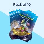 Purple And Goople Explore The Planets Story Books Pack of 10 - English