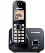 Panasonic KXTG-3711SX Black Cordless Landline Phone