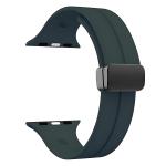 Morden 42mm Watch Replacement Band, Smart Watch Soft Silicone Strap with Magnetic Lock Compatible with (42-45mm) Smartwatch Strap Unisex Watch Strap for Watch Series 6/5/4/3/2/1-Green
