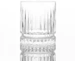 Cracker Crystal Clear Heavy Base Wide Glass Cups Drinking Glasses For Water And Mixed Drinks 325ml (Pack Of 2)