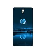 Casotec Moon At Night Design 3D Printed Hard Back Case Cover for Sony Xperia C5 Ultra Dual